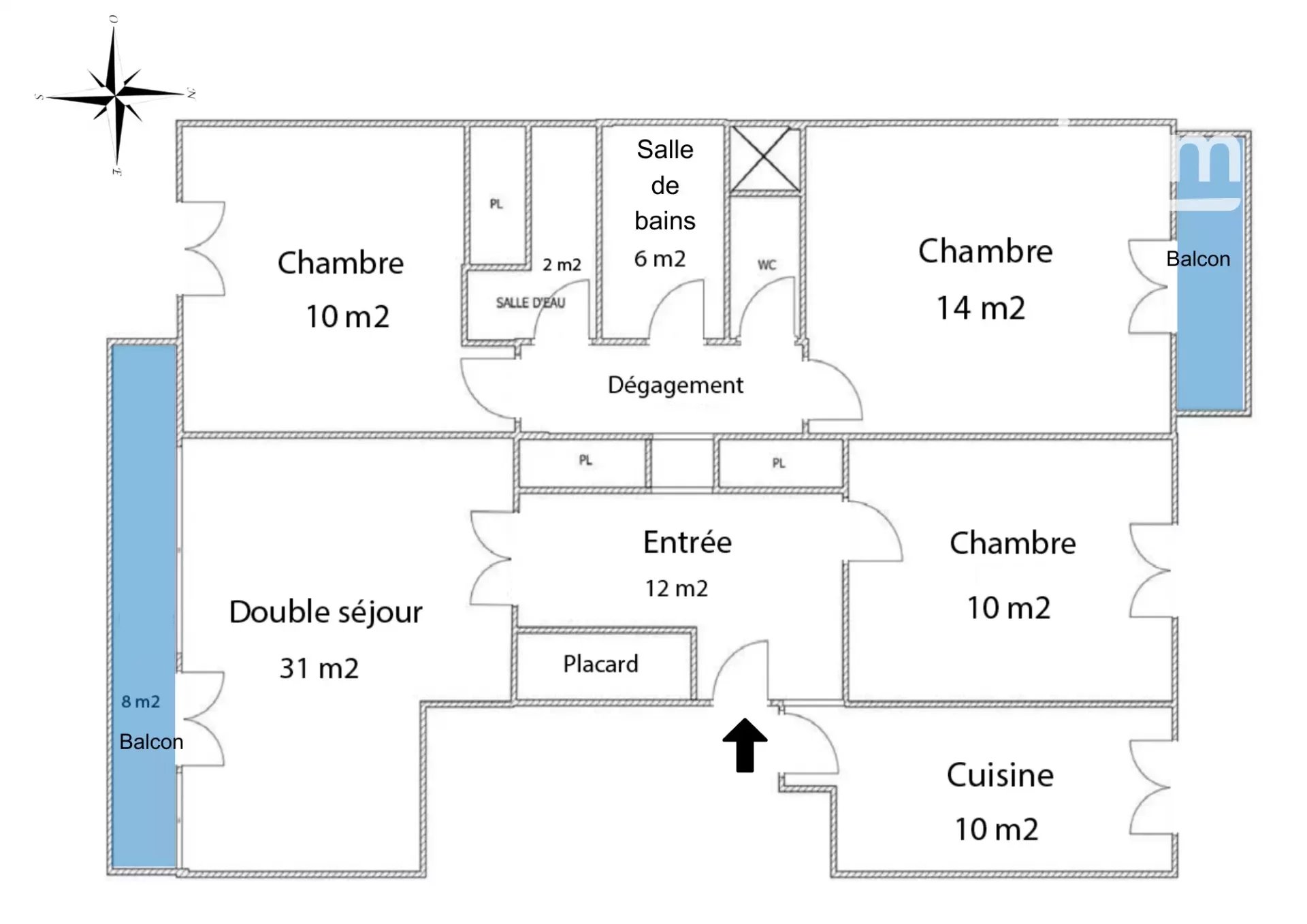 Vente Appartement 101m² 5 Pièces à Asnières-sur-Seine (92600) - Cimm Immobilier